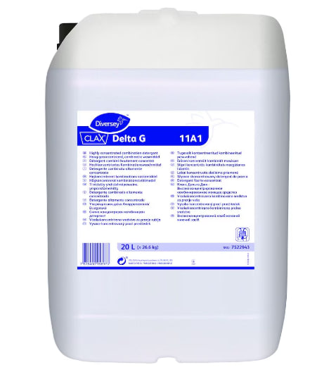 Diversey Clax Delta G 11A1 20L ( Клакс Дельта Г 11А1 20л ) засіб для прання